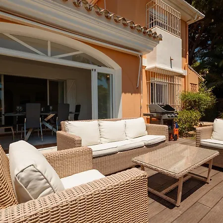Stunning With Private Pool In Elviria Next To Golf Course Marbella